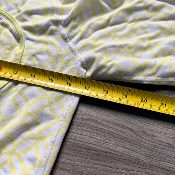 Lululemon Women's Scuba Full Zip Hoodie - Yellow - Picture 4 of 5